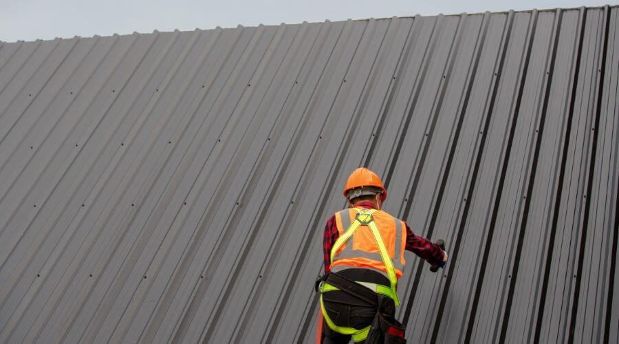 Professional metal roof installation services in Byron, WY